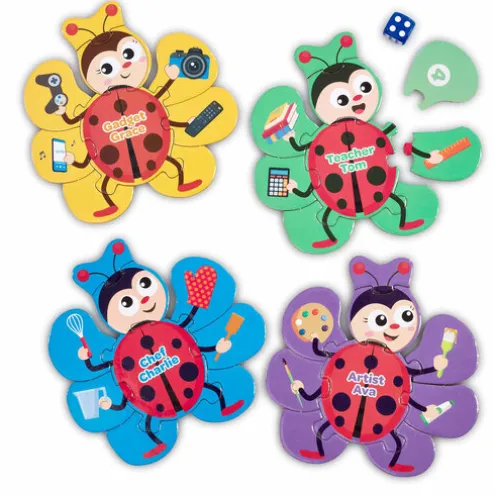 Addo Games Build a Ladybird Mini Card Game