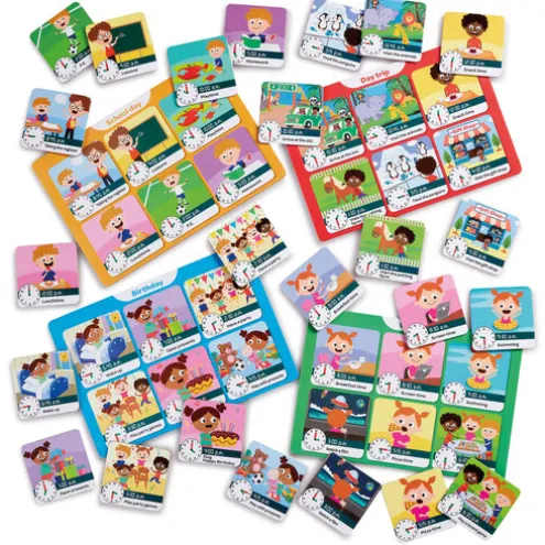 Addo Games What's the Time? Lotto Card Game