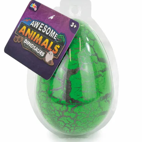 Awesome Animals Hatching Dinosaur Egg Figure (Styles Vary)