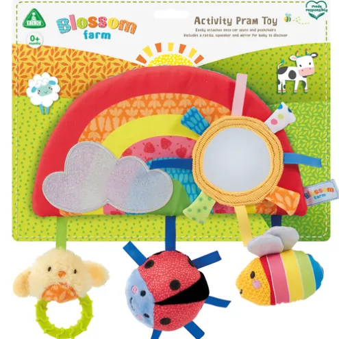 Blossom Farm Activity Sensory Pram Toy