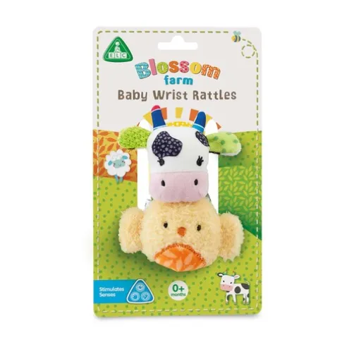 Blossom Farm Baby Wrist Rattles