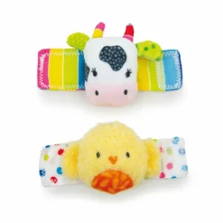 Blossom Farm Baby Wrist Rattles