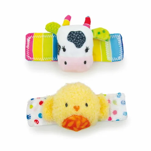 Blossom Farm Baby Wrist Rattles