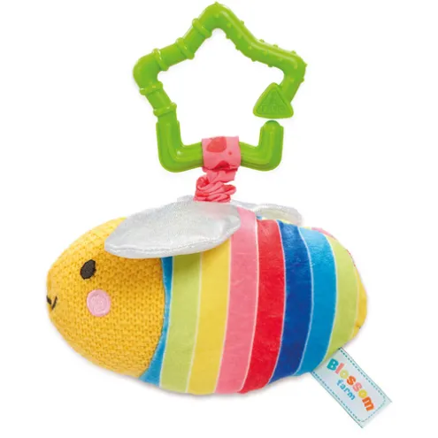 Blossom Farm Breezy Bee Jiggler Sensory Pram Toy