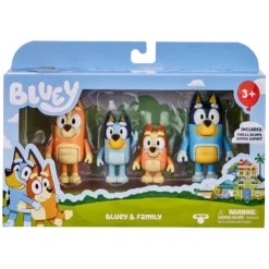 Bluey and Family Figures 4 pack