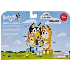 Bluey and Family Figures 4 pack