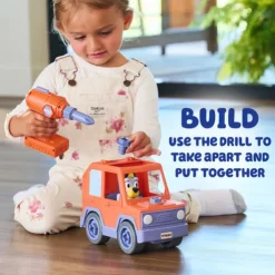 Bluey Build A Buddy Car Playset