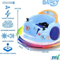 Bluey Bumper Car Electric 6V Ride On
