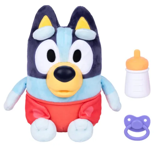 Bluey Cuddle and Care Baby Bluey Interactive Soft Toy