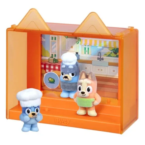 Bluey Fuzzies Episode Pack Pavlova Figures