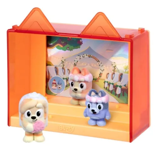 Bluey Fuzzies Episode Pack The Sign Figures