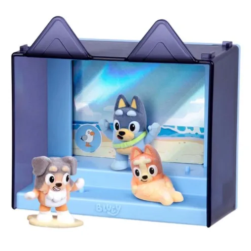 Bluey Fuzzies Episode Pack The Beach Figures