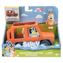 Bluey Heeler Family Road Trip 4WD Vehicle