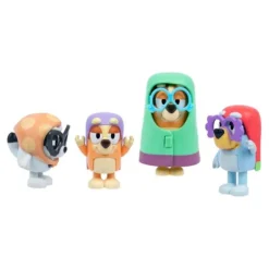 Bluey Here Come The Grannies 4 Pack Figure