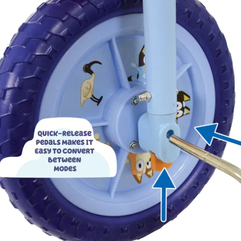 Bluey 10 Inch 2-in-1 Training Bike