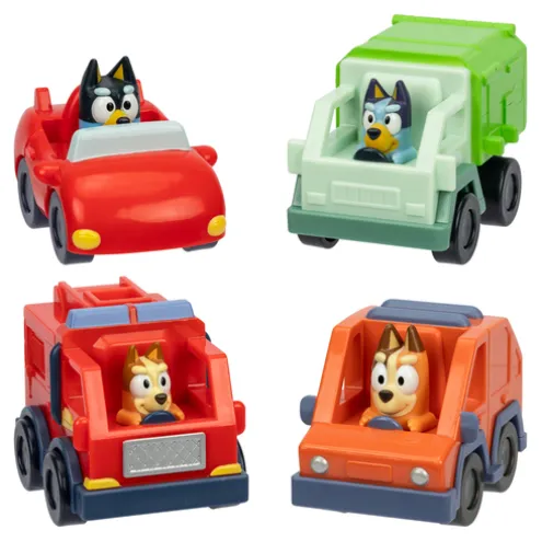 Bluey Mini Racer Vehicle (Styles Vary)
