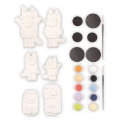 Bluey Paint Your Own Figurine Magnets Craft Set