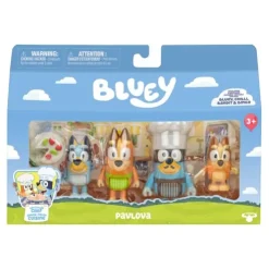Bluey Pavlova 4 Pack Figure