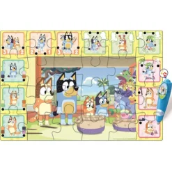 Bluey 24 Pieces Interactive Floor Puzzle