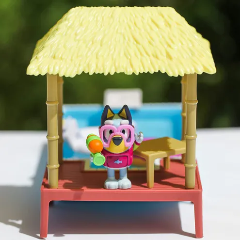 Bluey Pool Time Fun Playset