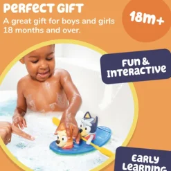 Bluey Pull and Go Cae Bath Toy