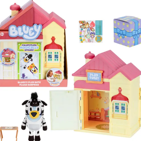 Bluey's Play Date Plush Surprise Playset (Styles Vary)
