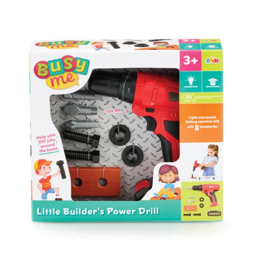 Busy Me Little Builder's Power Drill