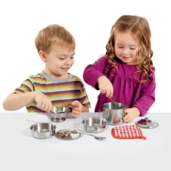 Busy Me My Pots and Pans Playset