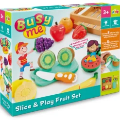 Busy Me Slice and Play Fruit Set