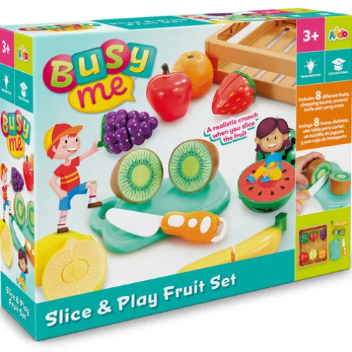 Busy Me Slice and Play Fruit Set