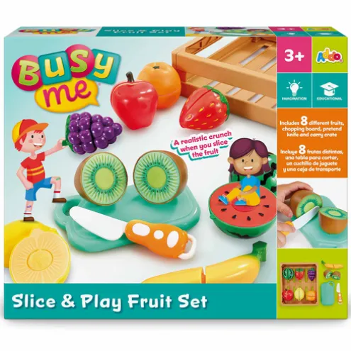 Busy Me Slice and Play Fruit Set