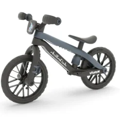 Chillafish 12 Inch BMXie Vrooom Balance Bike with Sounds Grey