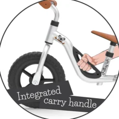 Chillafish 10 Inch Charlie Balance Bike Silver