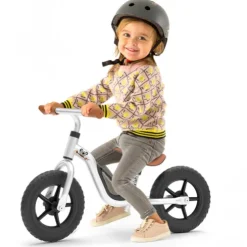 Chillafish 10 Inch Charlie Balance Bike Silver