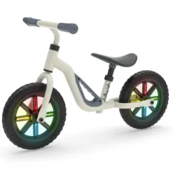 Chillafish 10 Inch Charlie Glow LED Balance Bike Beige