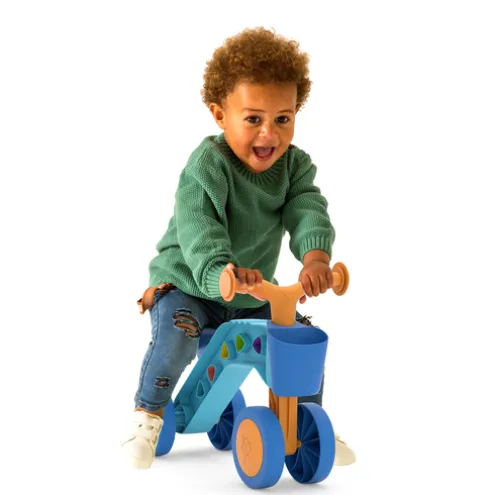 Chillafish ItsiBitsi-Blocks Ride On Green and Blue