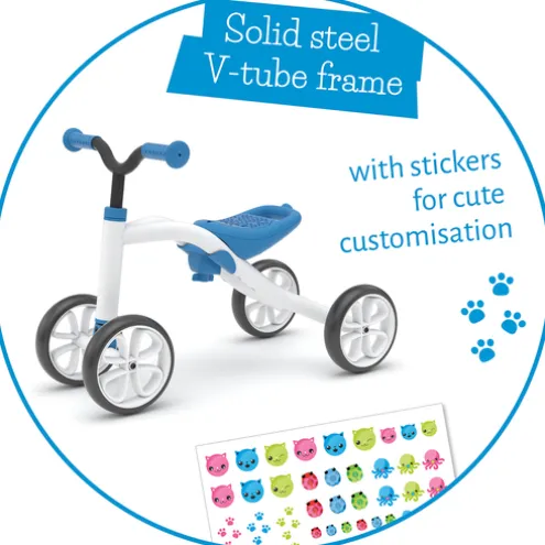 Chillafish Quadie 4 Wheeler Blue Ride On