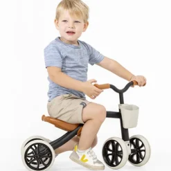 Chillafish Quadie 4 Wheeler Black Ride On with Basket