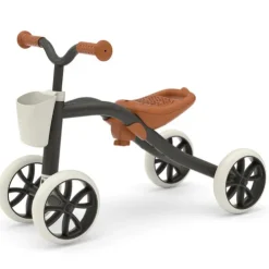 Chillafish Quadie 4 Wheeler Black Ride On with Basket