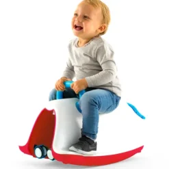 Chillafish Trackie Blue and Red Ride On
