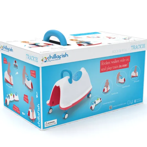 Chillafish Trackie Blue and Red Ride On