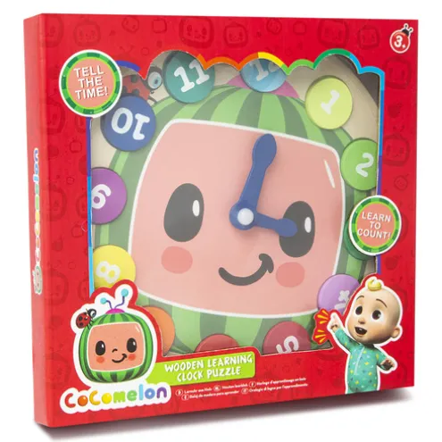 CoComelon Wooden Learning Clock