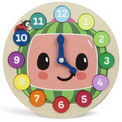 CoComelon Wooden Learning Clock