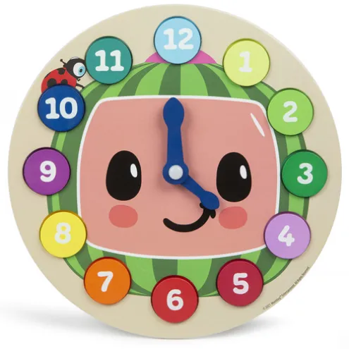 CoComelon Wooden Learning Clock