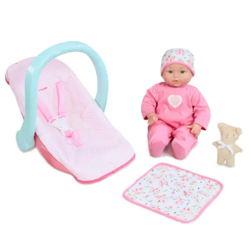Cupcake Dolly and Car Seat Playset