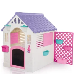 Dolu Pink and Purple Playhouse with Electronic Doorbell