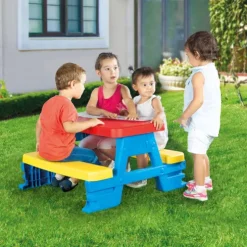 Dolu Primary Colour Picnic Table