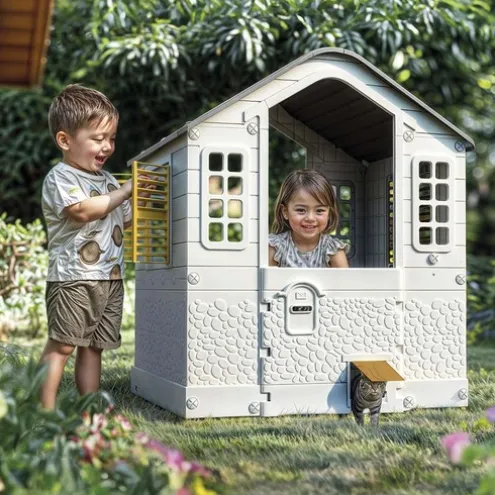 Dolu Small White Playhouse