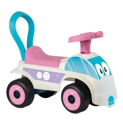 Dolu Walk & Drive Foot to Floor Pink Ride On Car
