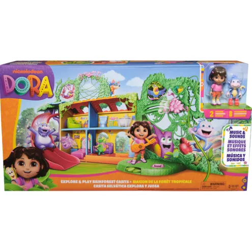 Dora Explore and Play Rainforest Casita Playset